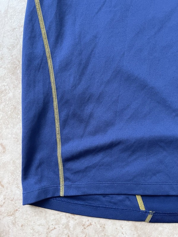 The North Face TNF Men's Short Sleeve Large Blue Climbing Athletic Running Tee gallery