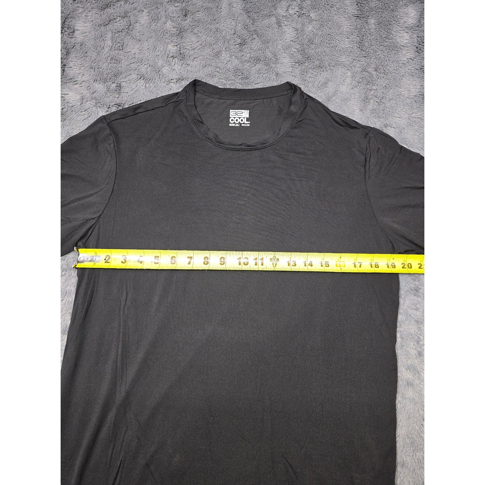 32 Degrees Cool Mens Short Sleeve Active T-Shirt Black Size M 0204 gallery
