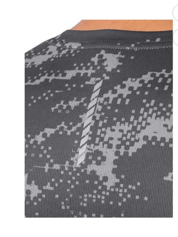 Athletic Works Men's Techno Texture DriWorks Breathable Core T-shirt 2XL (50-52) gallery