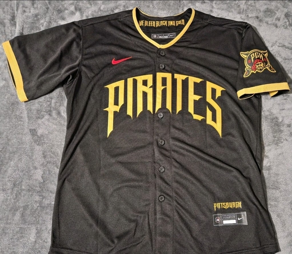 Fast Free Shipping! Large Konnor Griffin Pittsburgh Pirates Stitched Jersey 6 gallery