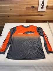 Men’s Long Sleeve Fishing Shirt UPF 50+ Sun Kayak Bass Fishing 2Xl KBF