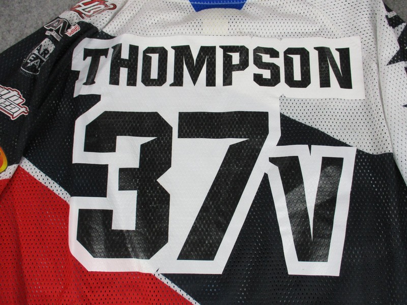 O Neal Jersey Mens Large Multicolor Thompson Hardwear Motocross Shirt MX gallery