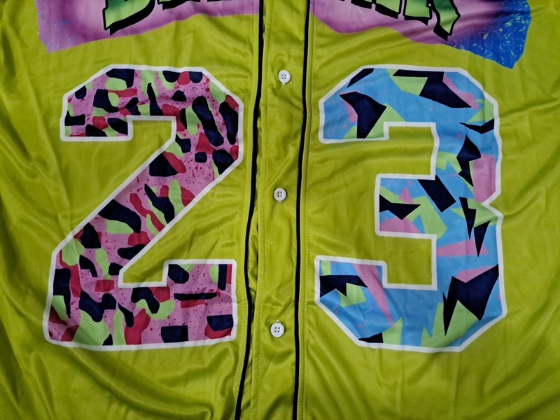 Bel Air 23 Fresh Prince Button Jersey mens size XL 90s Hip Hop gallery
