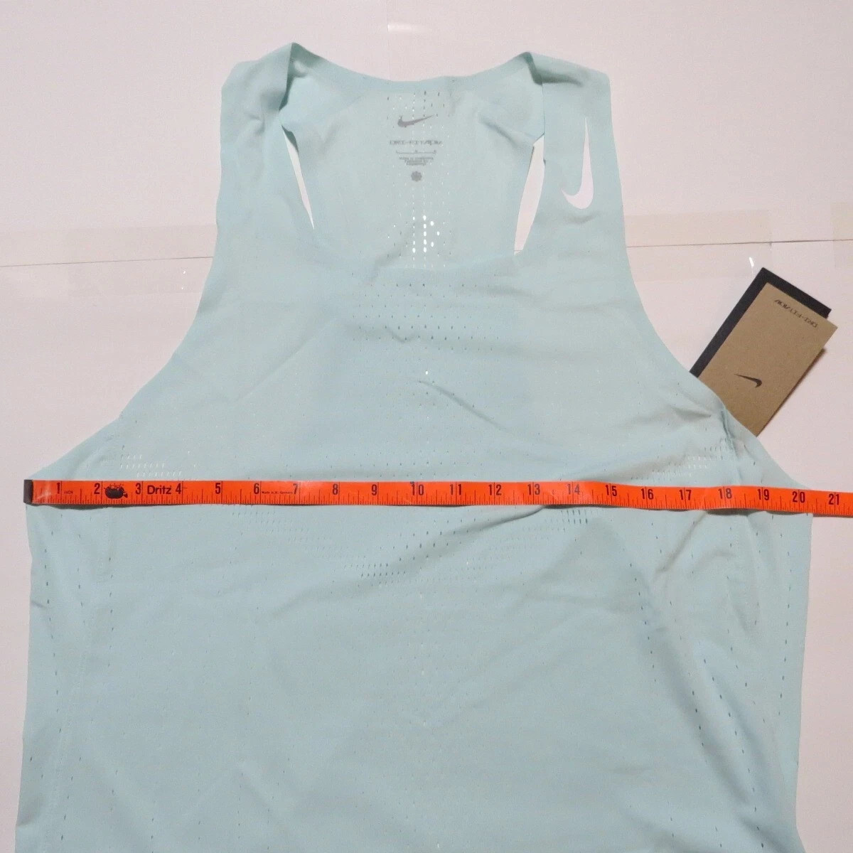 Nike Aeroswift ADV Dri-Fit Running Jade Mint Singlet DM4624-346 mens Large gallery