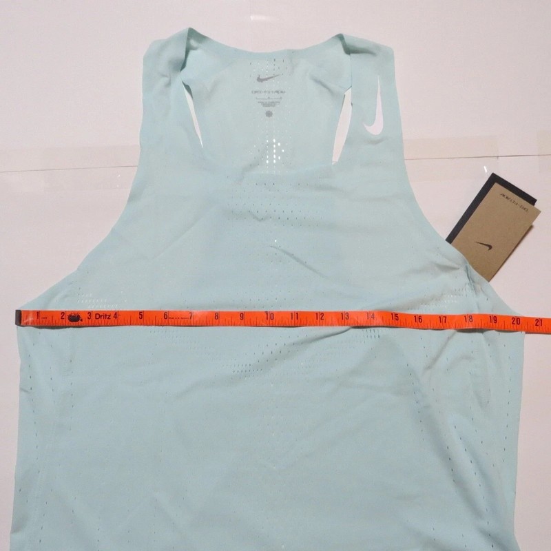 Nike Aeroswift ADV Dri-Fit Running Jade Mint Singlet DM4624-346 mens Large gallery