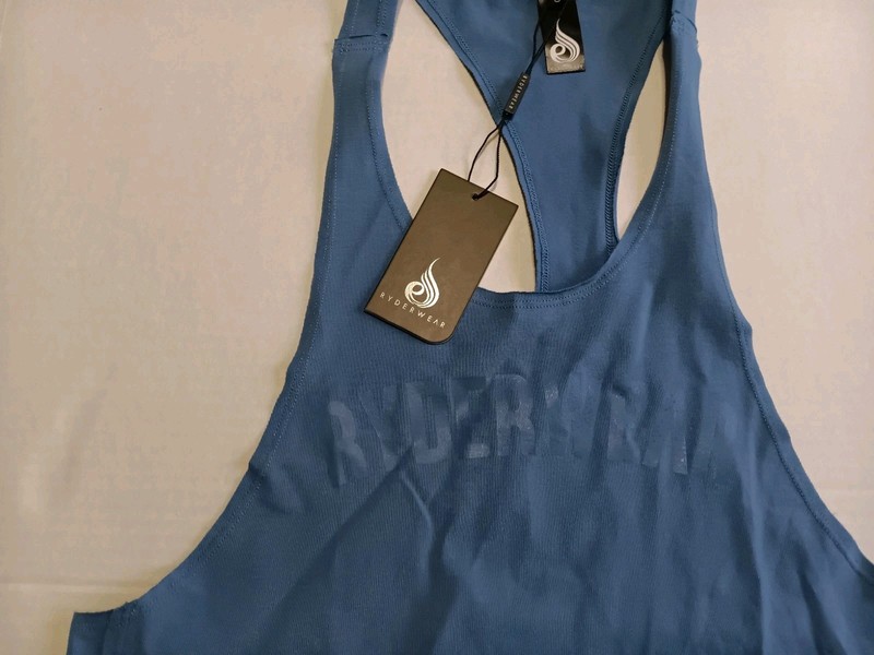 Ryder Force Stringer T-Back Size Small New With Tags Blue Color gallery