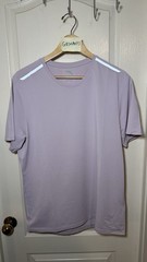 Anta Men’s Short Sleeve Running Tee Pink 2XL 152437163U (Asian Sizing, fits M/L)