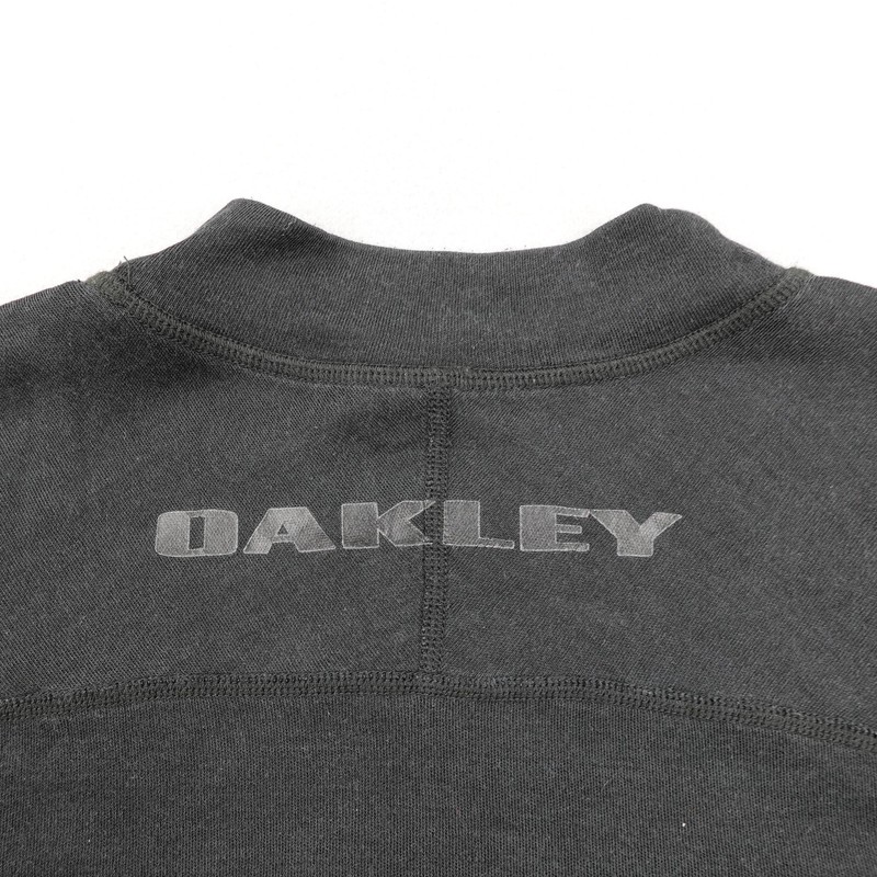 Vintage Oakley Shirt Mens XL Black Carbon X Performance Base Layer Long Sleeve gallery