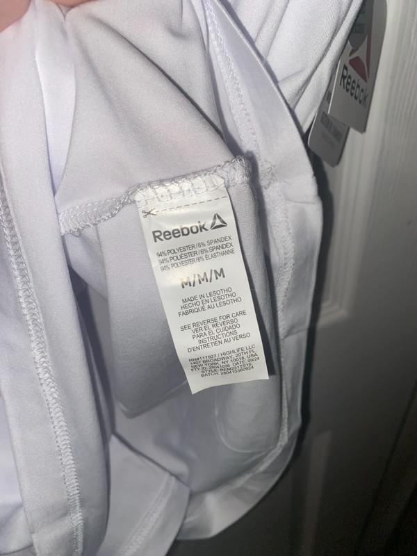 REEBOK Mens Delta Core WHITE SS T-Shirt NEW Size M gallery