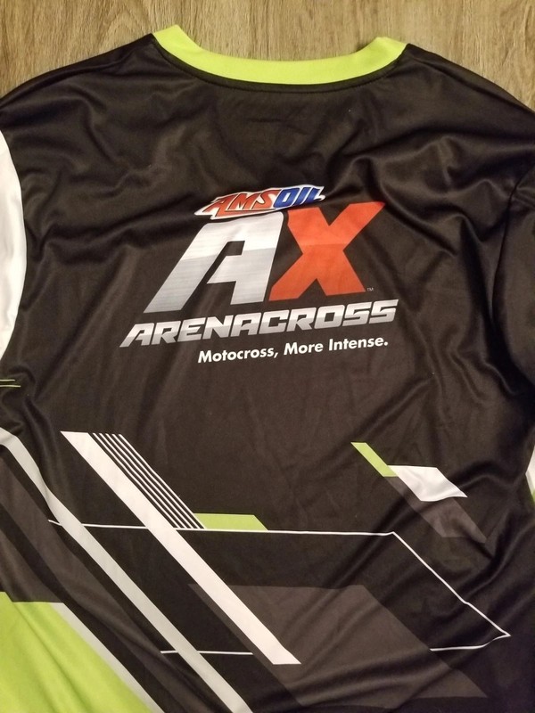 Monster Energy Shirt Men's Size XL Long Sleeve ArenaCross Jersey Logo V-Neck gallery