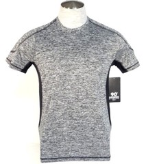 90 Degree By Reflex Charcoal Short Sleeve Athletic Shirt Men’s NWT