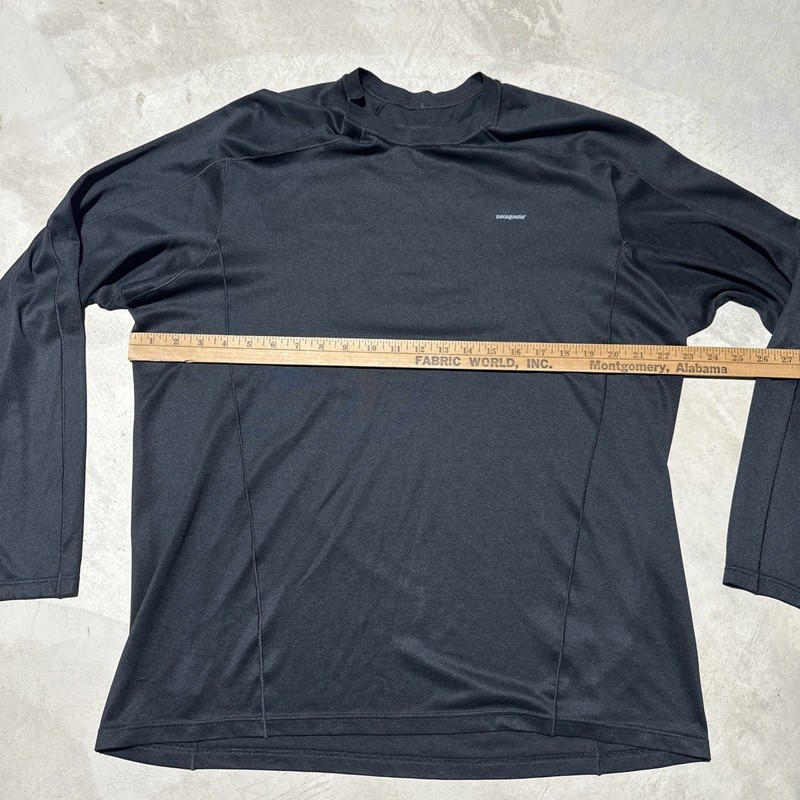 Patagonia Capilene 2 Lightweight Baselayer Shirt Men’s Size XL Black Hiking gallery