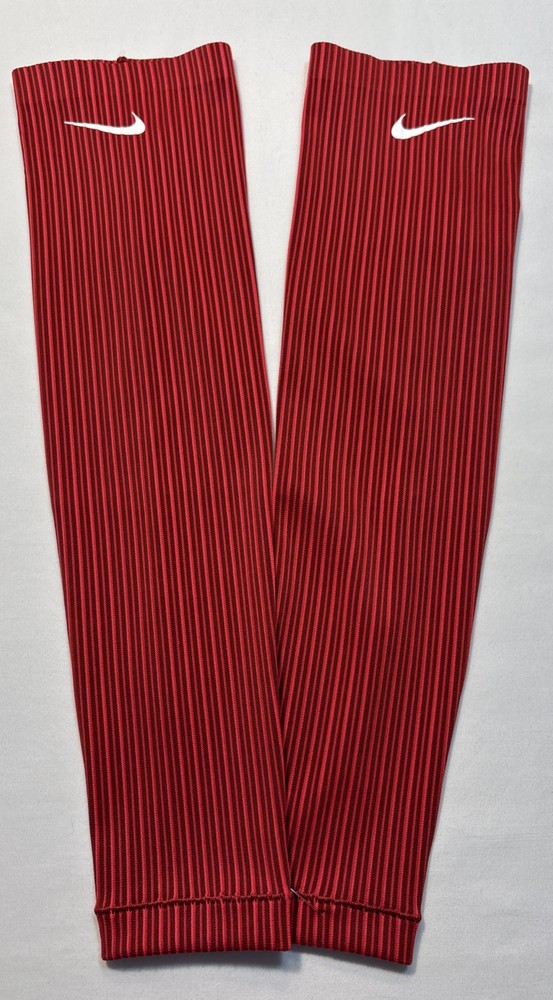 Nike Pro Elite Women’s Arm Sleeves Color Red & Black Track And Field Size XS