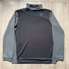 Vintage Oakley Software Skull Fgl Turtleneck Sz M Stretch Y2K Comfortable LS