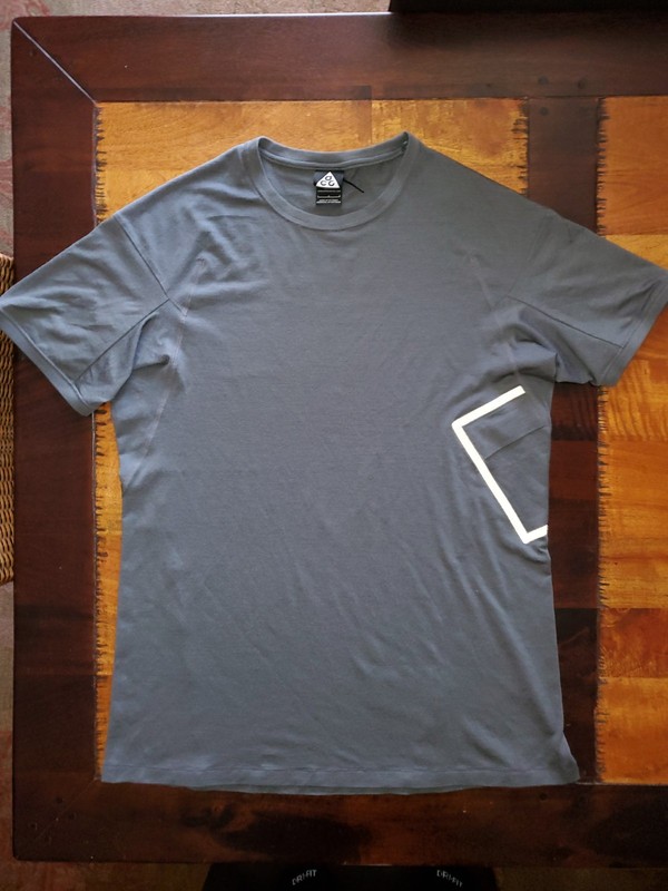 NikeLab ACG Tech Knit Shirt 829580-021 Grey Men's Large gallery