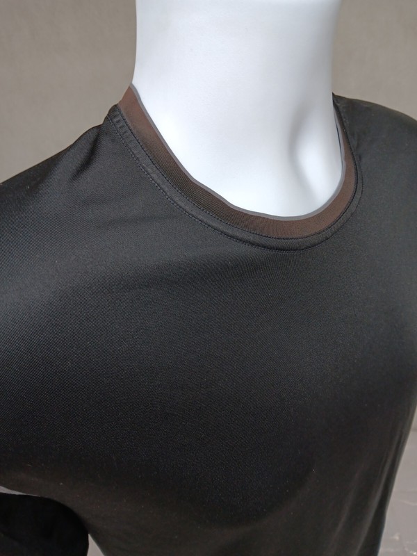 Nike Pro Shirt Mens Lrg Fits Sm Black Fitted Gym Top Running Workout NikeFit gallery