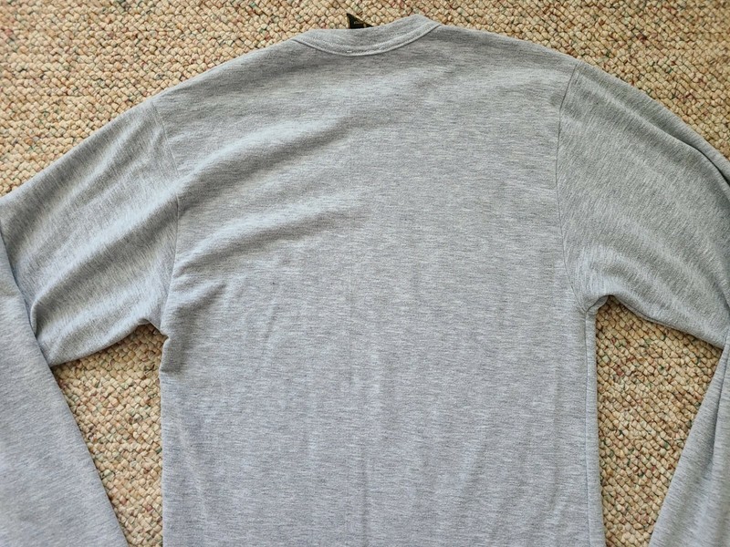 EUC REI Men's Long Sleeve Running Cycling Hiking Pullover Shirt Gray Sz Small S gallery