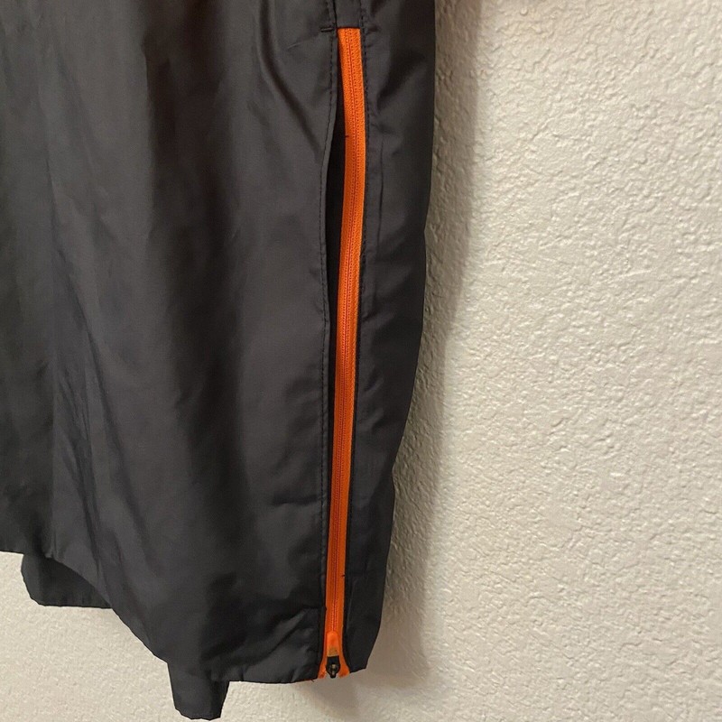 Mens L Nike OSU Short Sleeve Pullover Windbreaker Golf EUC gallery