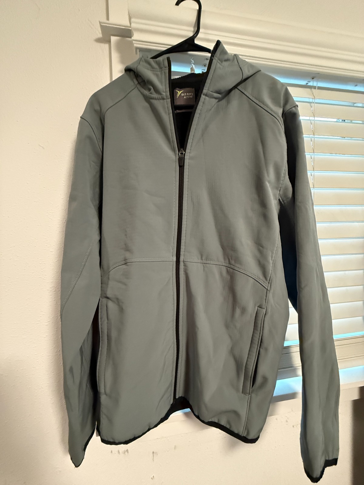 Old Navy Active Full Zip-Up Jacket Hoodie - Grey - Men's Large gallery