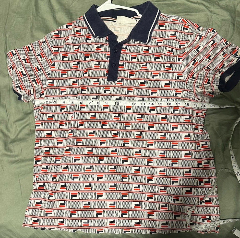 Fila Authentic Men GIANNI POLO LM911275 PEAC/WHT/CRED 410 XL gallery