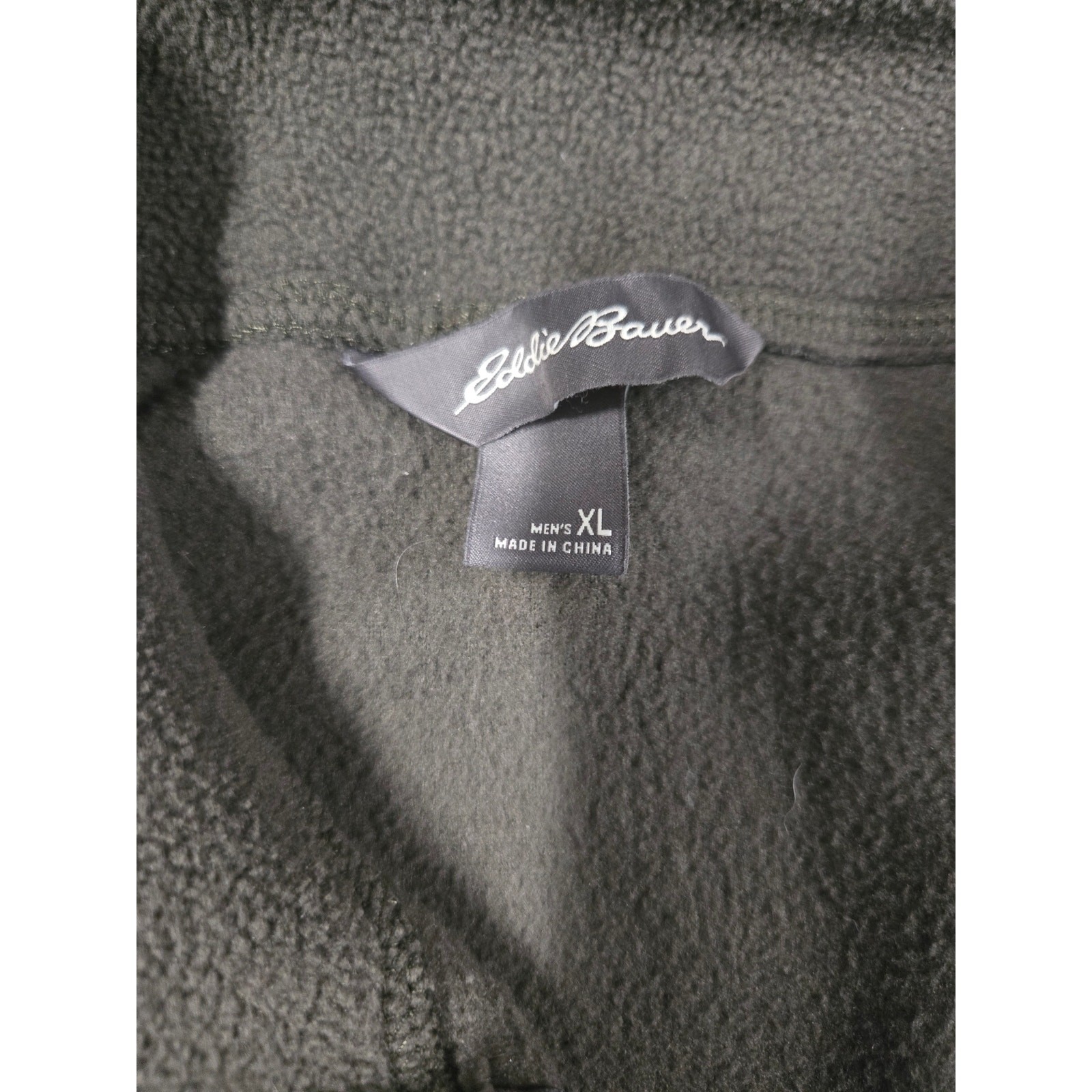 Eddie Bauer Cloud Layer Quarter Zip Performance Fleece Mens XL gallery