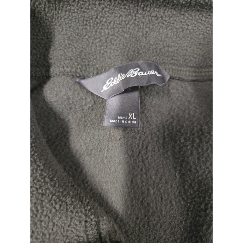 Eddie Bauer Cloud Layer Quarter Zip Performance Fleece Mens XL gallery