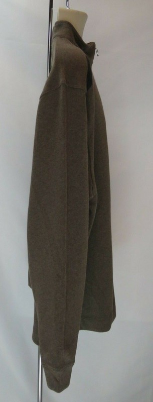 Men's Nike Golf Corvette Pullover Size L Brown 1/4 Zip Long Sleeve Dri-Fit NWOT gallery