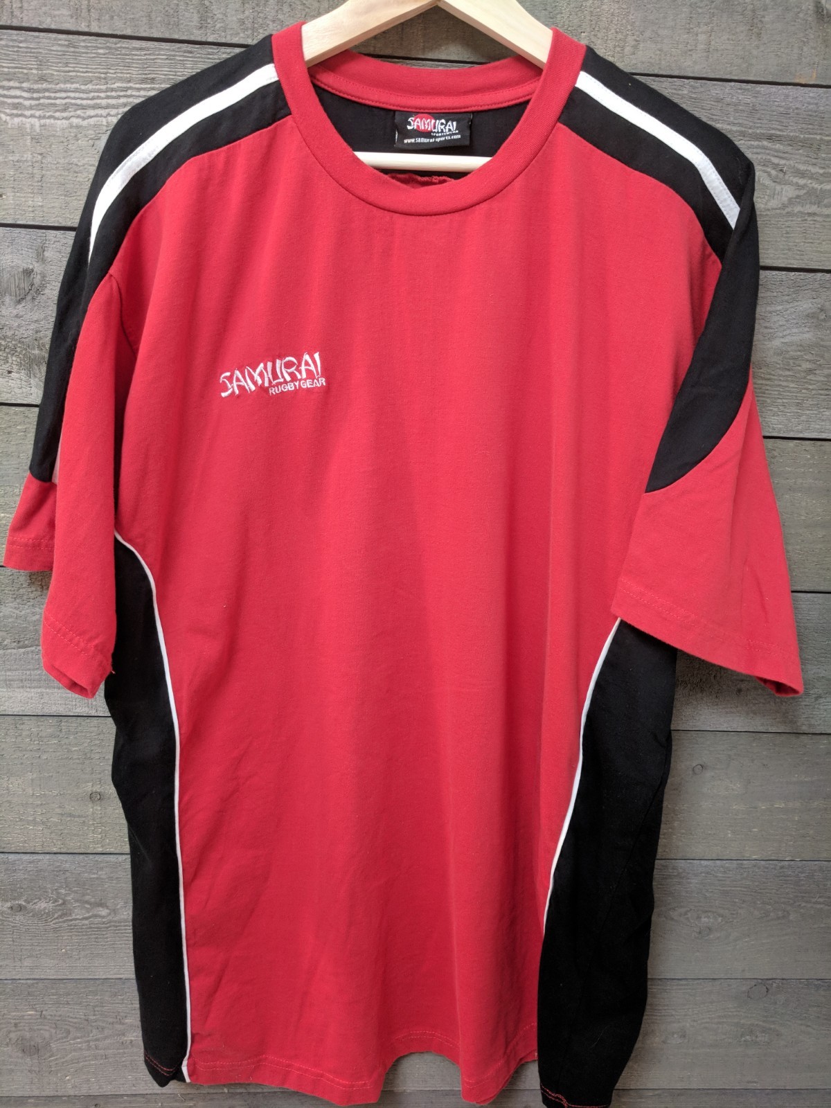 Samurai Sportswear Rugby Gear Short Sleeve Shirt Colorblock A1 gallery