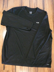 Champion Duo Dry Long Sleeve mens Shirt XXL Black