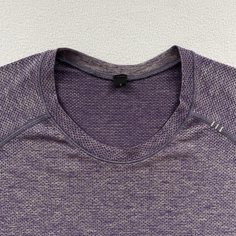 Lululemon Men Petrol Purple Dew Green Metal Vent Tech Long Sleeve Shirt 2.0 S gallery