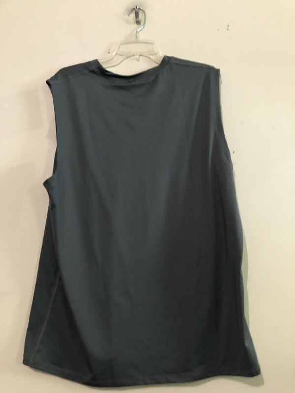 NWT Roadbox Plus Size 2XL Gray Men Athletic Sports Active Stretch Tank Top Tee gallery
