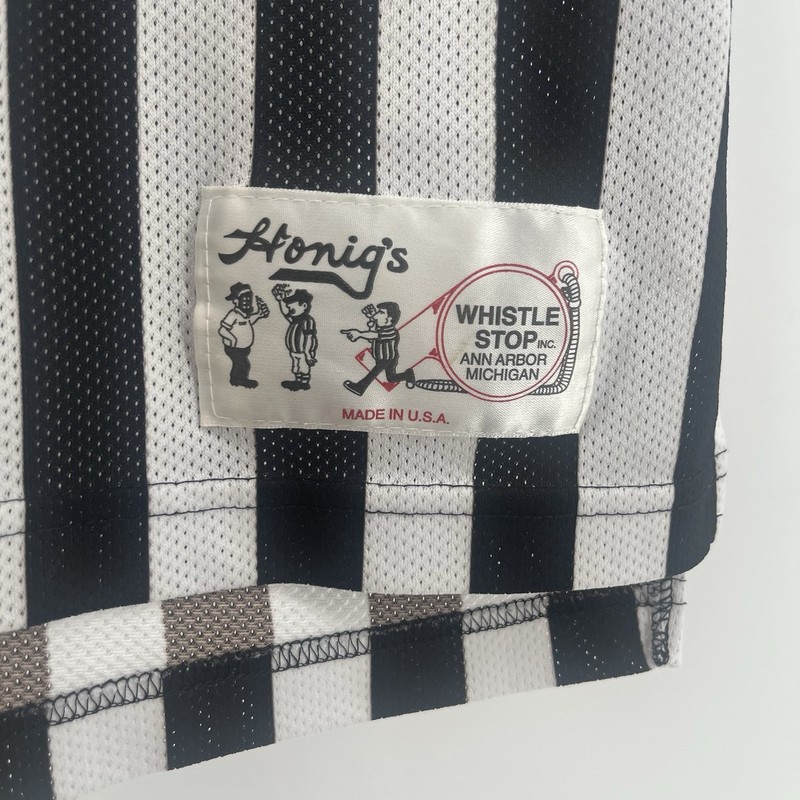 Vintage Honig's Referee Shirt Short Sleeve XXL Whistle Stop Ann Arbor Michigan gallery