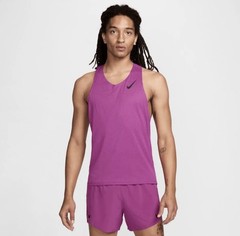 Mens Sz 2XL Nike Aeroswift Dri-Fit ADV Running Singlet Hot Fuchsia FN4231-518