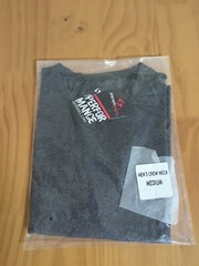 Gearbox Pickleball Men’s Active Crew Shirt w Logo Medium New NWT Dark Grey