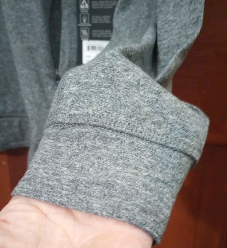 7 Diamonds Core Performance Pullover Men's Sz S NWT 1/4 Zip Gray Stretch $109 gallery