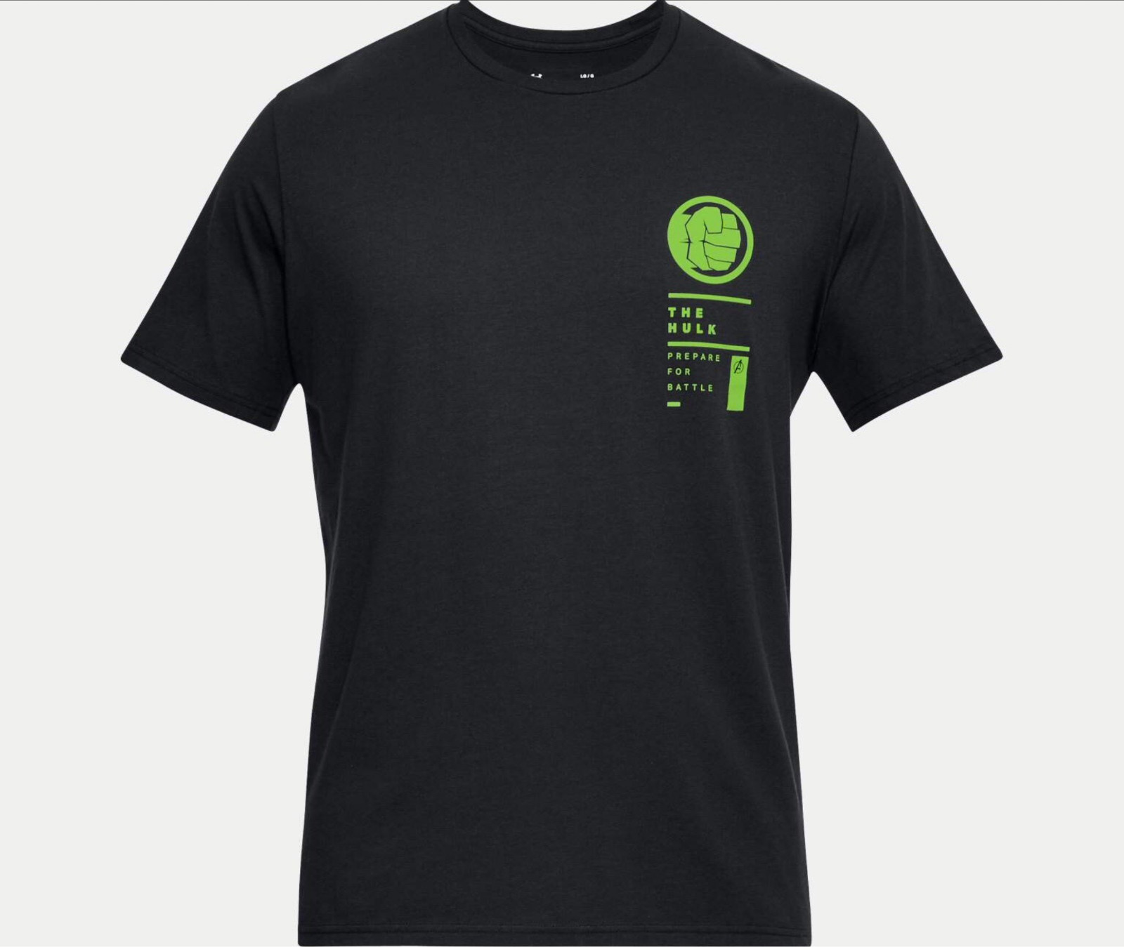 (Medium) UNDER ARMOUR HULK PREPARE FOR BATTLE Men Tee AVENGERS 1324511 gallery