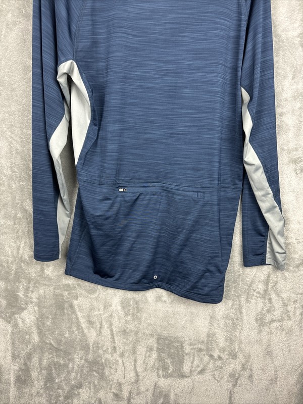 Hang 10 UV Protection Size XL Blue And Gray Surf Shirt Pocket In Back gallery
