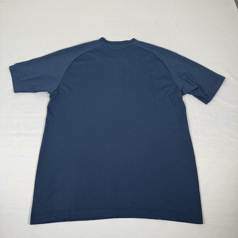 Uniqlo Shirt Mens Large Blue Roger Federer Dry EX 1/4 Zip Tennis Athletic Top gallery
