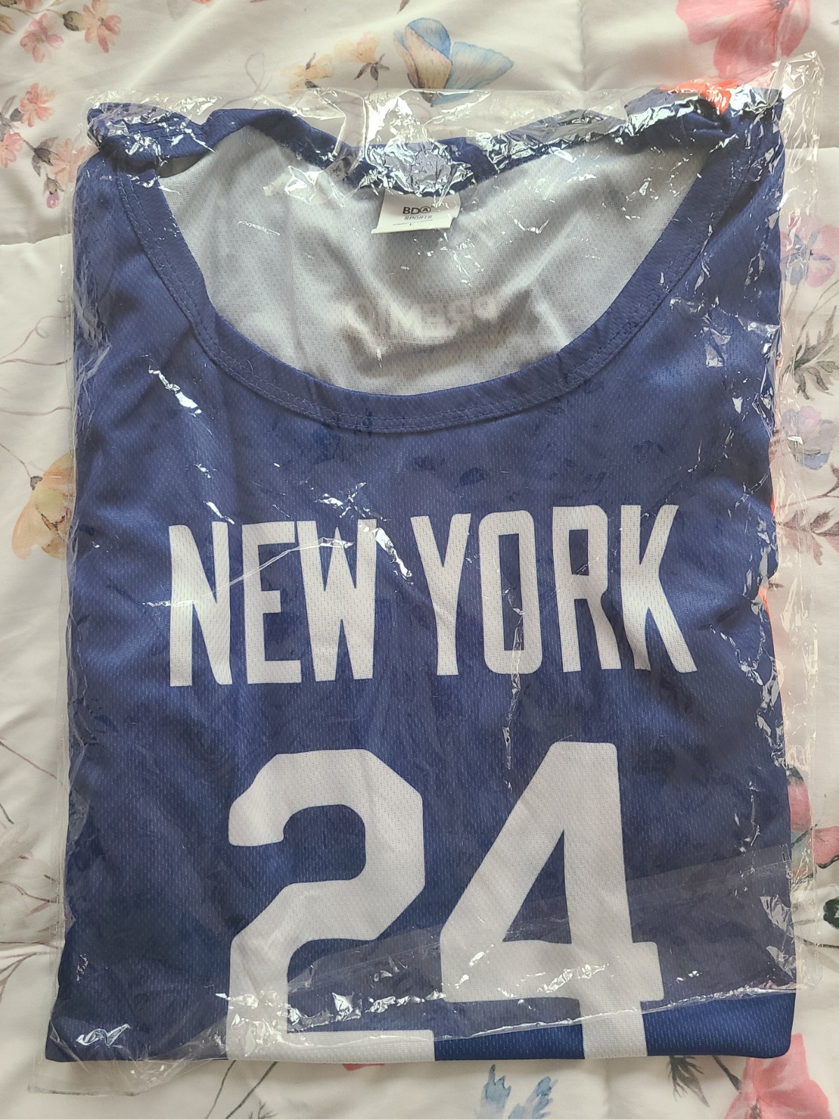 Premio New York Mets 24 Baseball Tank Top Jersey Blue Orange Mens XL Promotional gallery