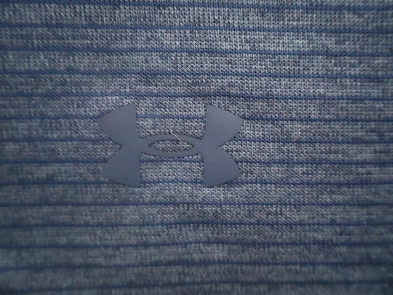 Under Armour Golf Men's Blue 1/4 Zip Mock Neck Loose Fit Pullover LG/G gallery
