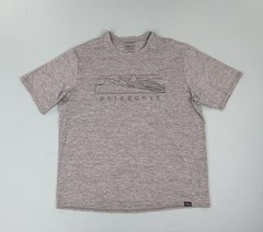 Patagonia Men’s Capilene Cool Daily Graphic Shirt Gray Size L