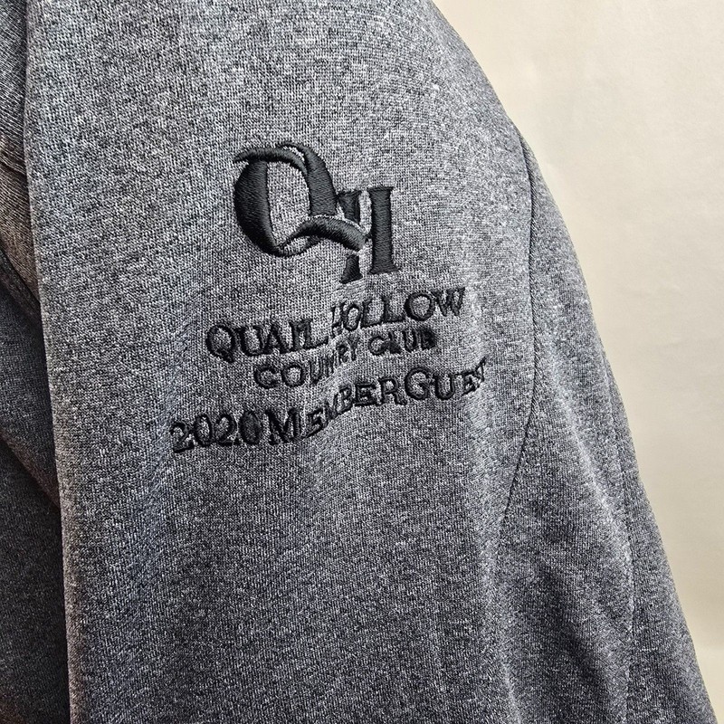 Zero Restriction Pullover Mens Large Gray Quarter Zip Golf Light Performance gallery