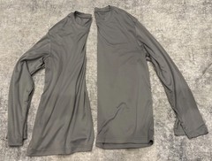 Devops Long Sleeve Gray Polyester Athletic Shirt – Lot Of 2 – Men’s Large