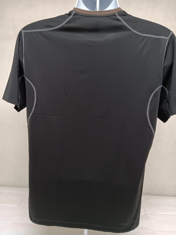Nike Pro Shirt Mens Lrg Fits Sm Black Fitted Gym Top Running Workout NikeFit gallery