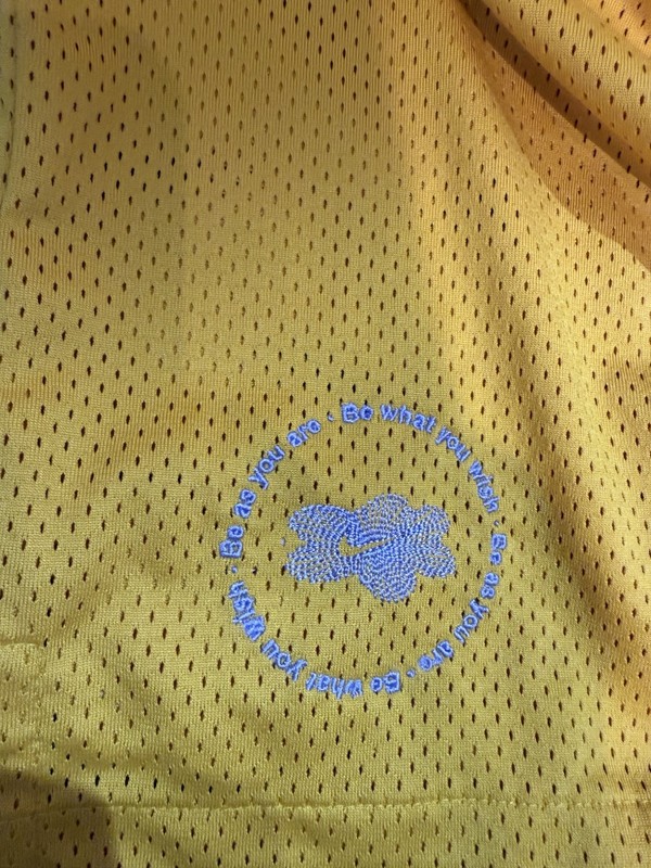 NWT Nike Project Uphoria Button Up Mesh Short Sleeve Shirt Yellow Men’s Medium gallery
