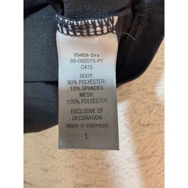 Champion Pullover Mens Large Black Good Duo Dry Quarter Zip Athletic Long Sleeve gallery