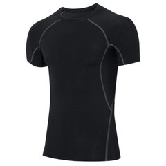 Men’s Fitness Training Sports Short Sleeve Shirt Quick Dry Athletic Apparel Tops