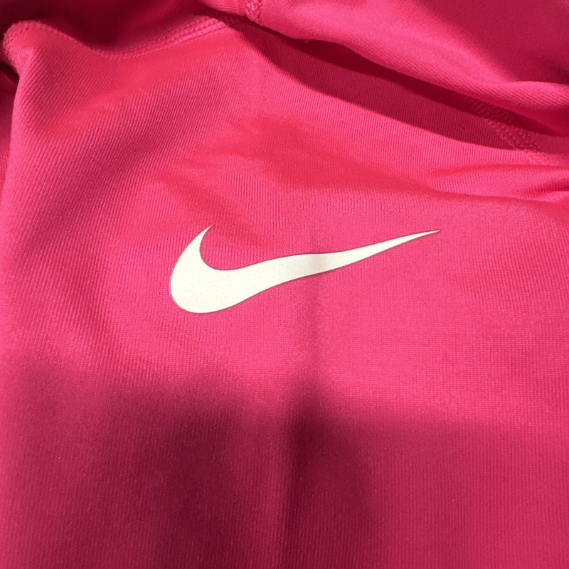 Nike Pro Pink With Blue Trim Dri-Fit Shirt Youth Small gallery