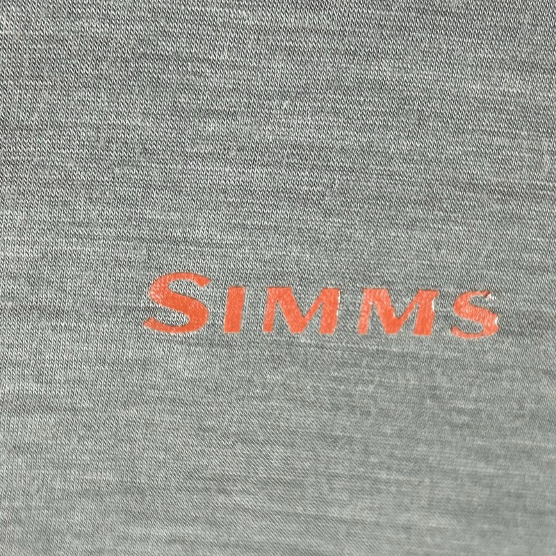 Simms Ultra Wool Core Pullover Shirt Men XL Merino Blend Fishing 1/4 Zip Base gallery