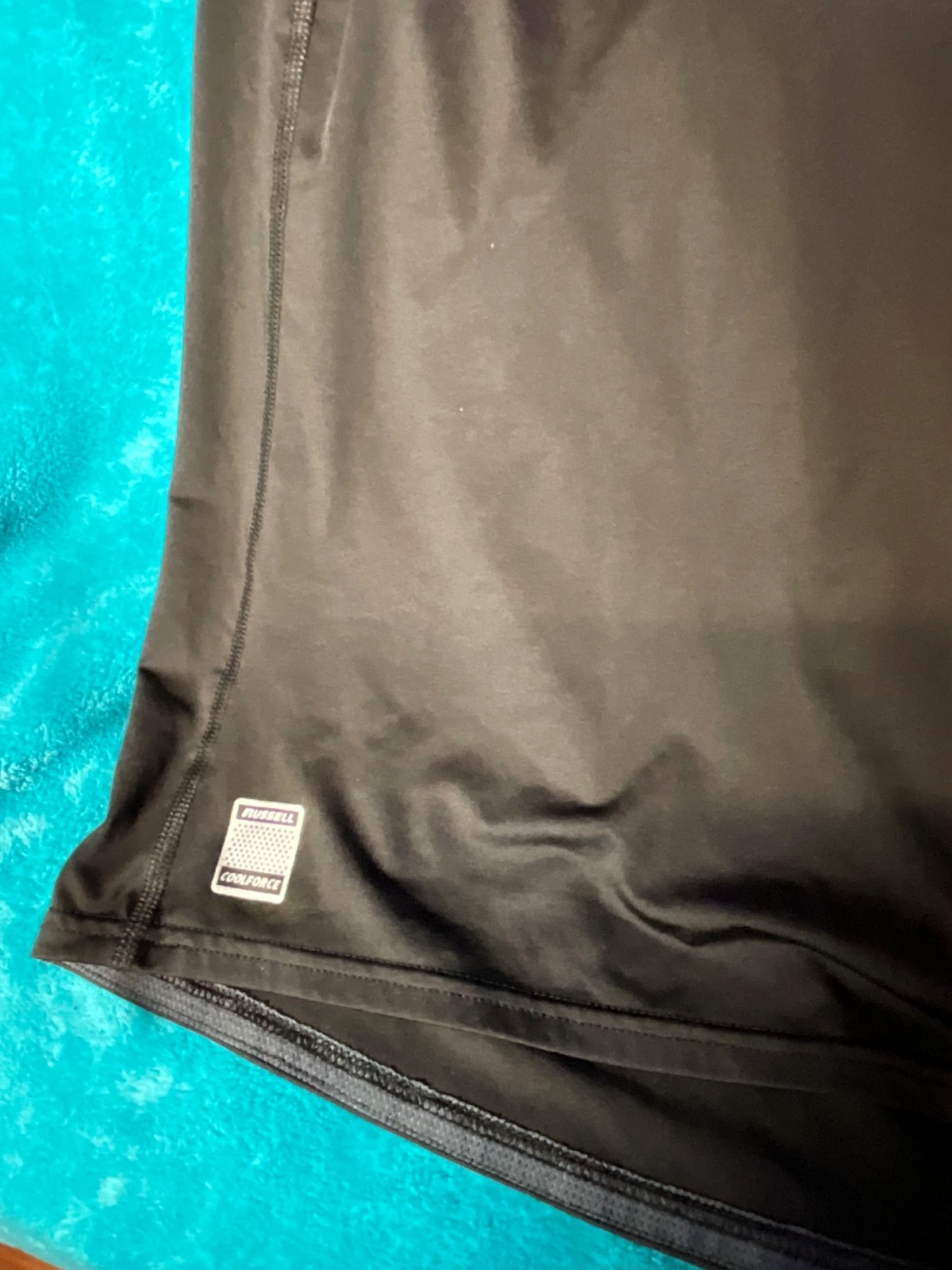 Russell training fit Tees Medium Dri-Power Athletic Tee Sport intellifresh black gallery